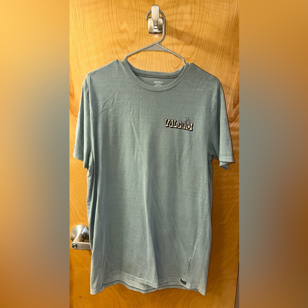 Large - Light Blue - T-Shirt (Volcom)